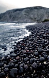 Preview wallpaper pebbles, stones, sea, blur