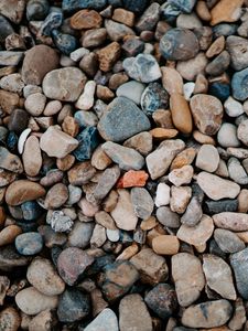 Preview wallpaper pebbles, stones, surface, texture