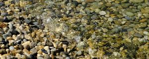 Preview wallpaper pebbles, stones, waves, water