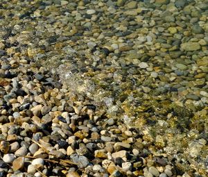 Preview wallpaper pebbles, stones, waves, water