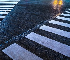 Preview wallpaper pedestrian crossing, road, marking