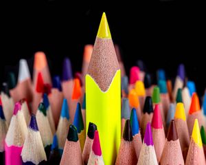 Preview wallpaper pencil, pencils, colorful, macro