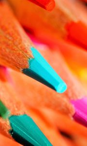 Preview wallpaper pencils, colorful, bright, creativity