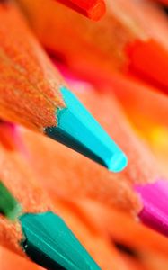 Preview wallpaper pencils, colorful, bright, creativity