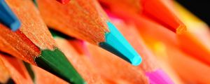 Preview wallpaper pencils, colorful, bright, creativity