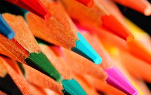 Preview wallpaper pencils, colorful, bright, creativity