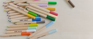 Preview wallpaper pencils, colorful, creativity