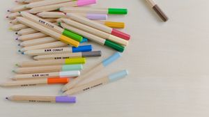 Preview wallpaper pencils, colorful, creativity