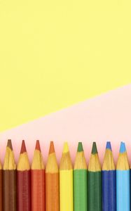 Preview wallpaper pencils, colorful, creativity, bright