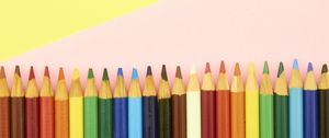 Preview wallpaper pencils, colorful, creativity, bright