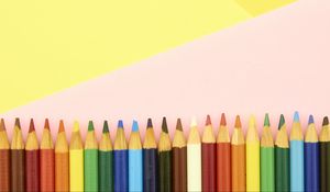 Preview wallpaper pencils, colorful, creativity, bright