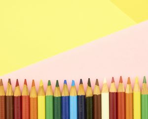 Preview wallpaper pencils, colorful, creativity, bright