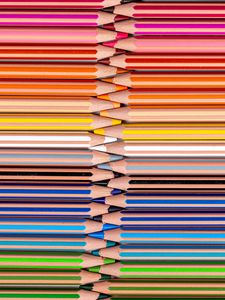 Preview wallpaper pencils, colorful, gradient, macro