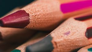 Preview wallpaper pencils, colorful, macro