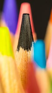 Preview wallpaper pencils, colorful, macro, blur