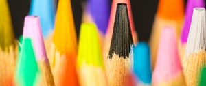 Preview wallpaper pencils, colorful, macro, blur