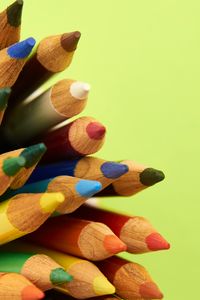 Preview wallpaper pencils, colorful, wooden, macro