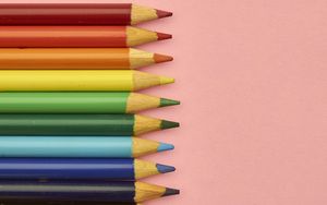 Preview wallpaper pencils, creativity, colorful