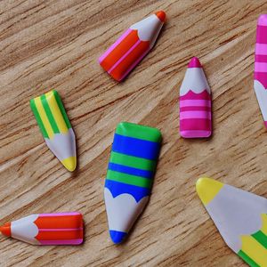 Preview wallpaper pencils, school, multicolored
