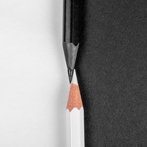 Preview wallpaper pencils, yin yang, macro
