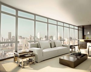 Preview wallpaper penthouse, sofa, window, style, interior