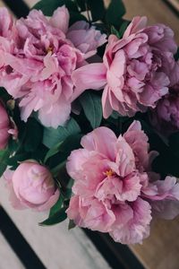 Preview wallpaper peonies, flowers, bouquet, pink