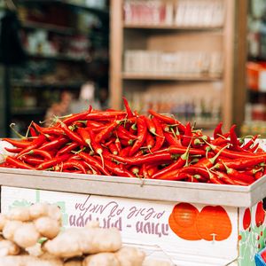 Preview wallpaper pepper, chilli, shop, market
