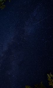 Preview wallpaper perseids, meteors, stars, sky, night