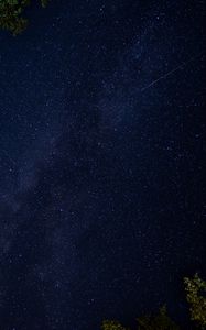 Preview wallpaper perseids, meteors, stars, sky, night