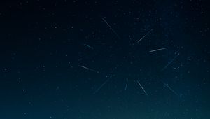 Preview wallpaper perseids, meteors, stars, night