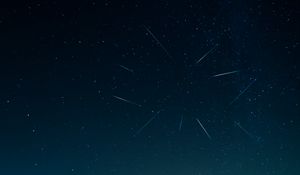 Preview wallpaper perseids, meteors, stars, night