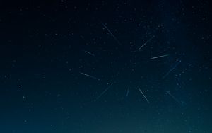 Preview wallpaper perseids, meteors, stars, night