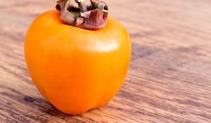 Preview wallpaper persimmon, fruit, ripe
