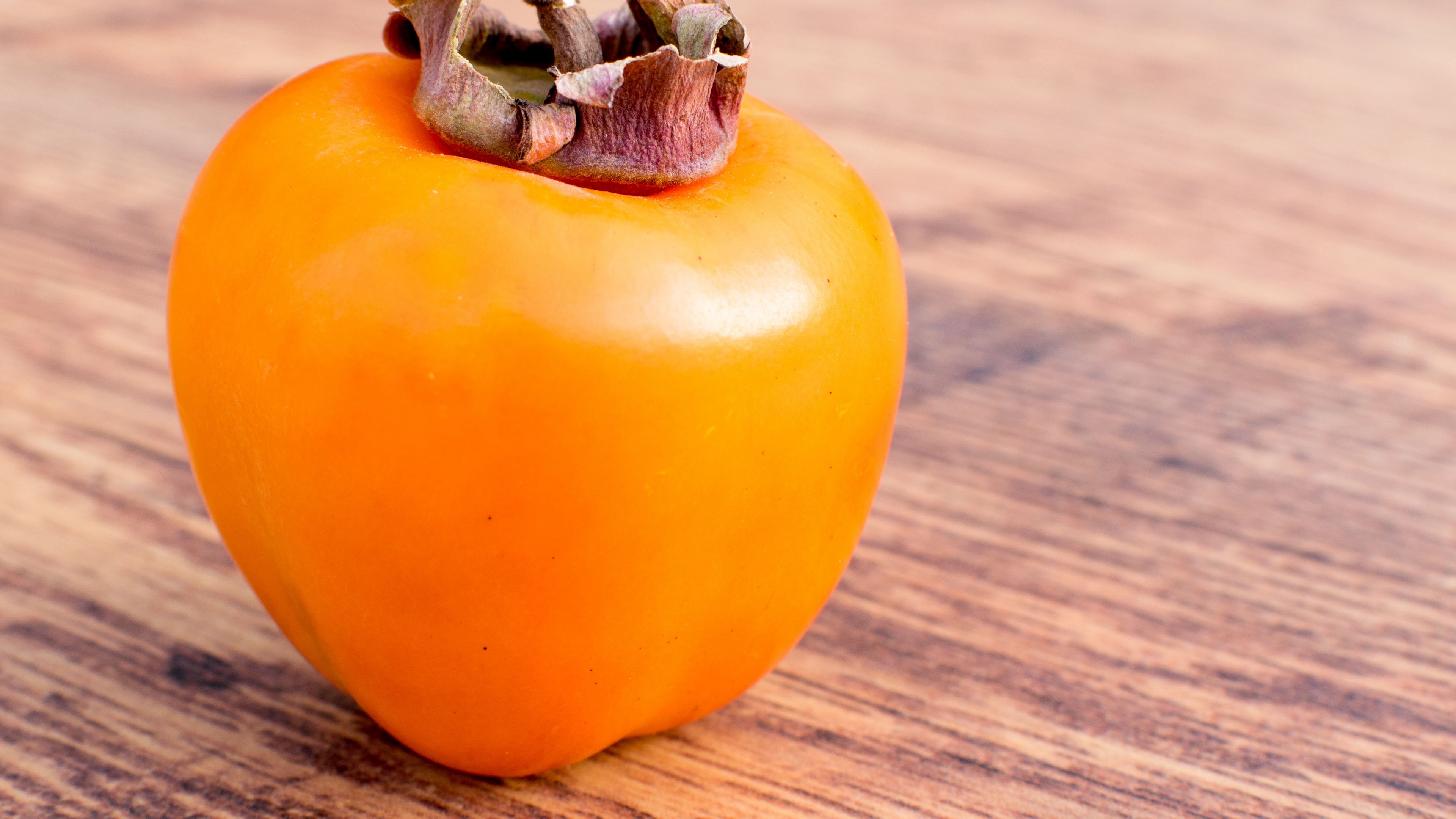 Download wallpaper 3840x2160 persimmon, fruit, ripe 4k uhd 16:9 hd