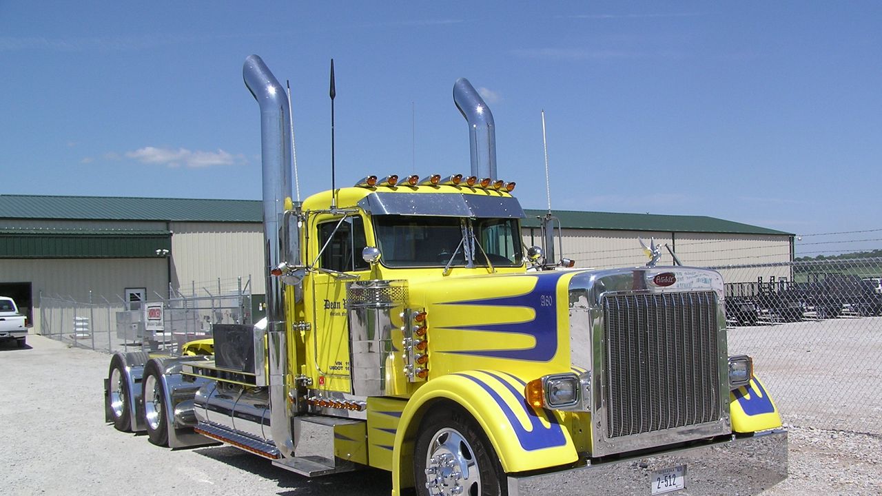 Wallpaper peterbilt, truck, 359, custom