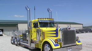 Preview wallpaper peterbilt, truck, 359, custom