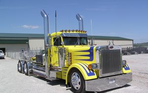 Preview wallpaper peterbilt, truck, 359, custom