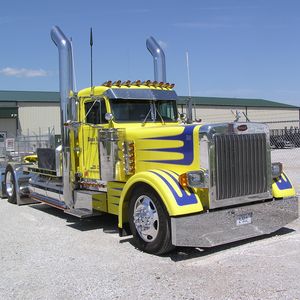 Preview wallpaper peterbilt, truck, 359, custom