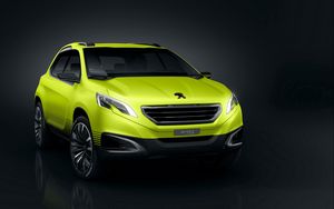 Preview wallpaper peugeot 2008, peugeot, front view