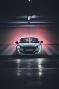 Preview wallpaper peugeot 208, peugeot, car, white, front view