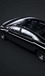 Preview wallpaper peugeot, 908 rc, black, top view