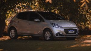 Preview wallpaper peugeot, car, silver, gray