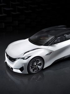 Preview wallpaper peugeot, fractal, concept, top view