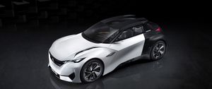 Preview wallpaper peugeot, fractal, concept, top view