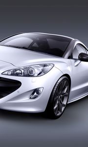 Preview wallpaper peugeot, rcz, sports car, coupe, front view