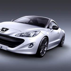 Preview wallpaper peugeot, rcz, sports car, coupe, front view