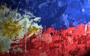 Preview wallpaper philippines, paint, background, texture, spot