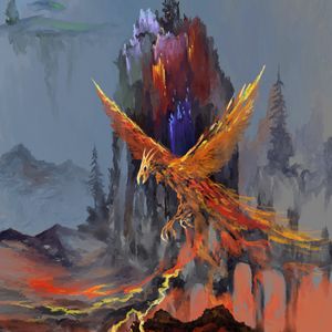 Preview wallpaper phoenix, bird, fantasy, art
