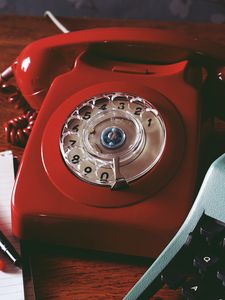 Preview wallpaper phone, retro, vintage, red