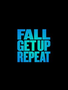Preview wallpaper phrase, motivation, inscription, words, blue